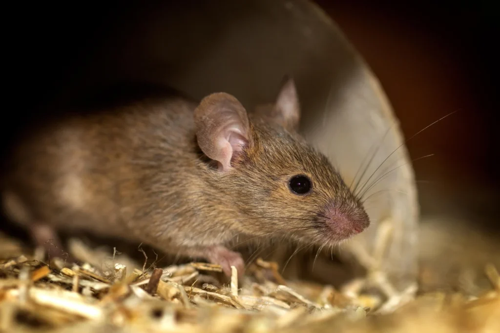 ratón común, mus musculus